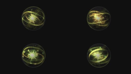 能量粒子球体动画4k。高清在线视频素材下载