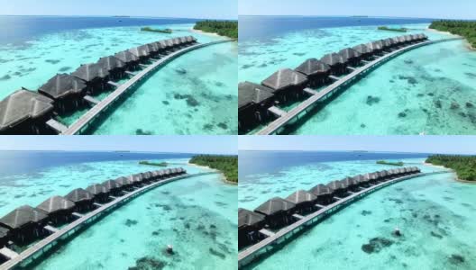 马尔代夫，热带天堂-阿亚达岛高清在线视频素材下载