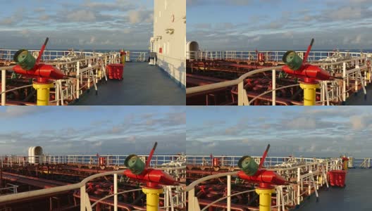 油轮甲板高清在线视频素材下载