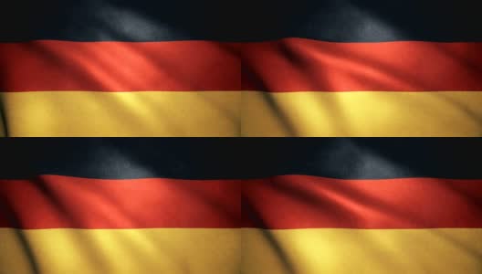 德国国旗高清在线视频素材下载