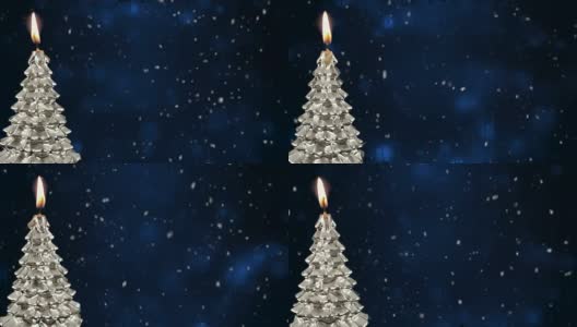 圣诞树的背景高清在线视频素材下载