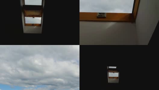 暗室，双折屋顶天窗高清在线视频素材下载