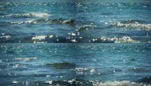清澈的海浪4k高清在线视频素材下载