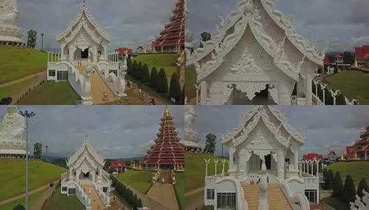 泰国清莱怀Pla宫寺。高清在线视频素材下载