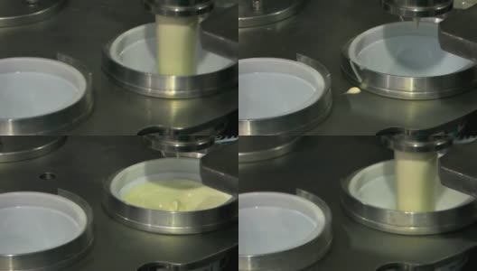 牛奶工厂的设备高清在线视频素材下载