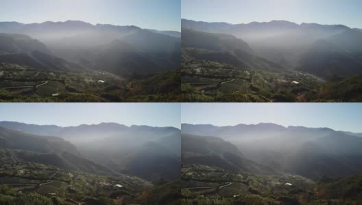 航空山景阿里山台北台湾HD 2高清在线视频素材下载