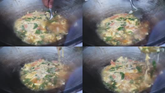 印尼当地小吃“塞布拉”，万隆正宗美食高清在线视频素材下载