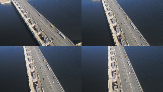 位于波罗的海的芬兰湾的水坝高清在线视频素材下载