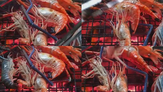 海鲜虾高清在线视频素材下载