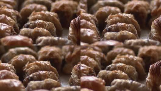 土耳其传统甜点高清在线视频素材下载
