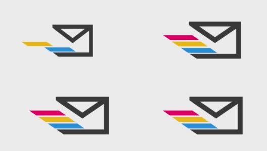 信封，邮件，联系或地址的概念高清在线视频素材下载