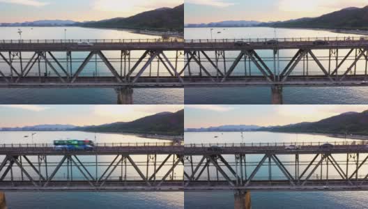 铁路桥梁高清在线视频素材下载