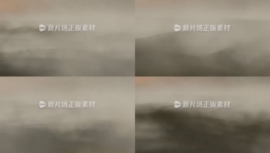 沙漠中的沙尘暴:版本#2(摄像机运动多莉)高清在线视频素材下载