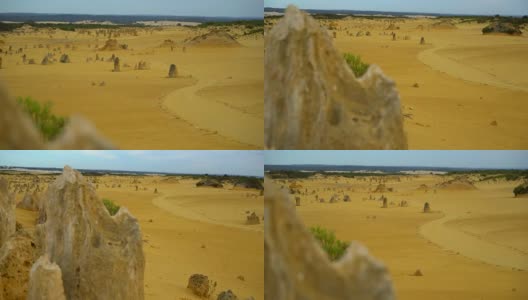 尖峰沙漠日出在澳大利亚珀斯高清在线视频素材下载