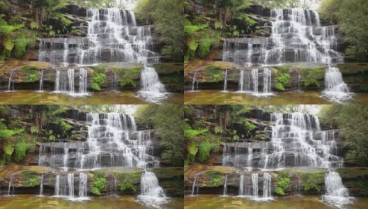 影片法国溪瀑布，悉尼，澳大利亚高清在线视频素材下载