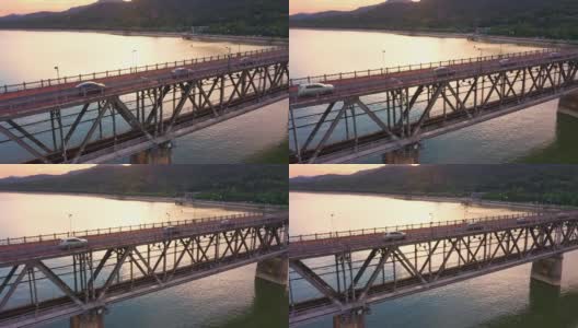 铁路桥梁高清在线视频素材下载