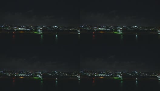 巴哈马拿骚的夜景高清在线视频素材下载