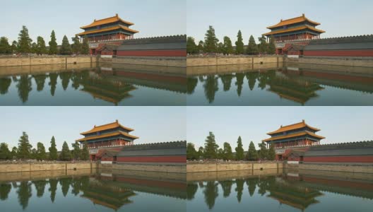 中国北京的紫禁城高清在线视频素材下载
