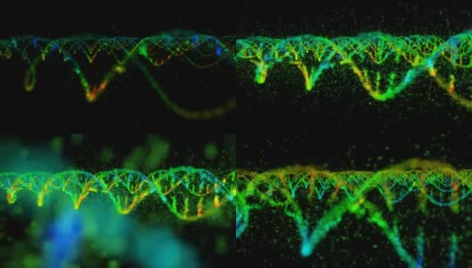 DNA结构高清在线视频素材下载