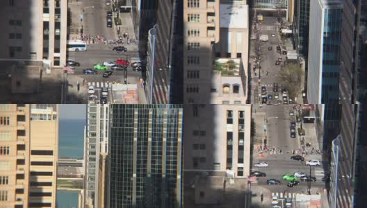 芝加哥街头高清在线视频素材下载