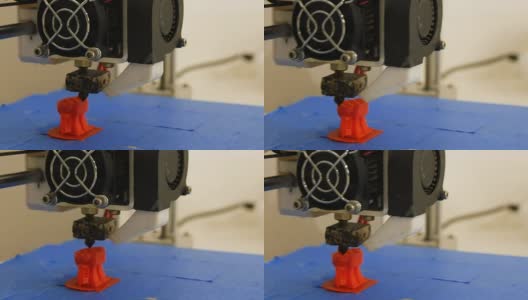 新一代3D打印机高清在线视频素材下载