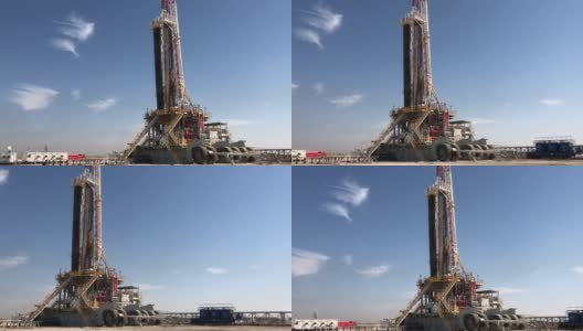 石油和天然气压裂法高清在线视频素材下载