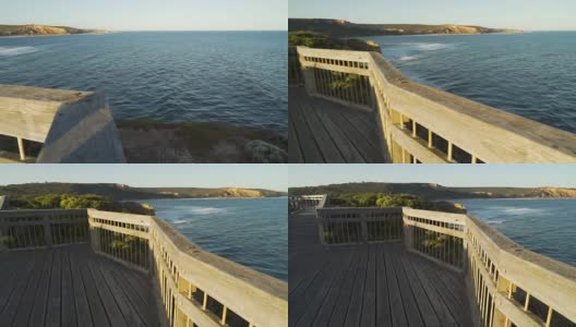 在夏季日落时，阿提斯在澳大利亚大洋路的观点高清在线视频素材下载