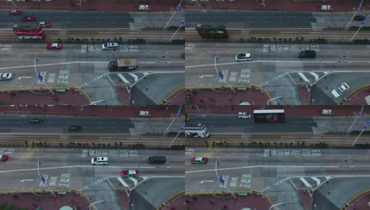 香港的十字路口高清在线视频素材下载