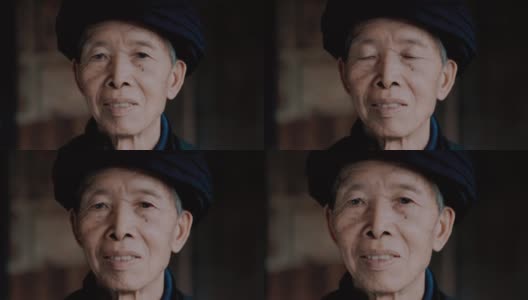 老少数民族华人在农村的房子高清在线视频素材下载