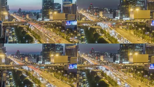 北京交通延时高清在线视频素材下载