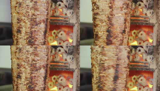 土耳其传统食物烤肉串高清在线视频素材下载