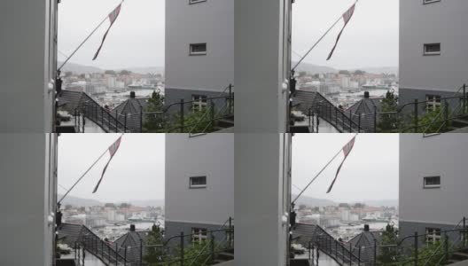 挪威国旗高清在线视频素材下载