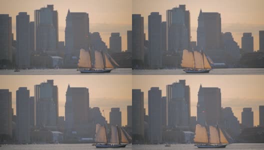 波士顿港高清在线视频素材下载