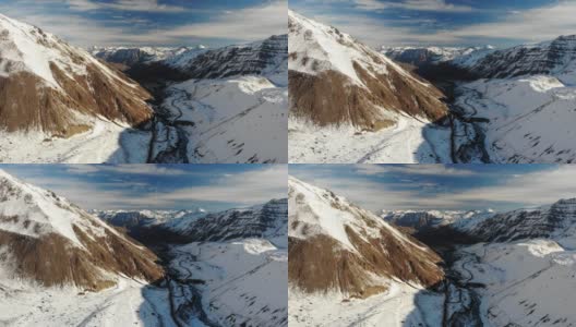 卡洪德尔迈波的雪山高清在线视频素材下载