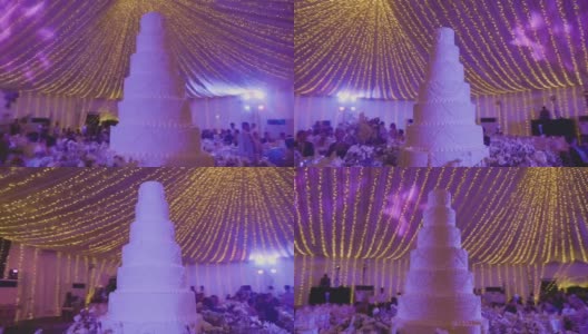 泰国传统婚礼派对装饰。高清在线视频素材下载