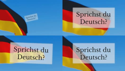 你会说德语吗高清在线视频素材下载