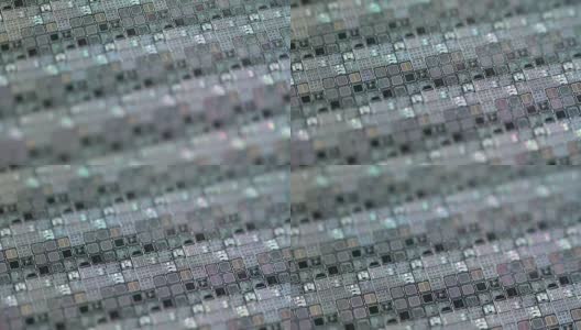 晶片芯片的机架焦点高清在线视频素材下载