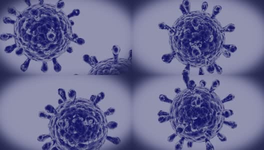 细菌或病毒的详细录像高清在线视频素材下载