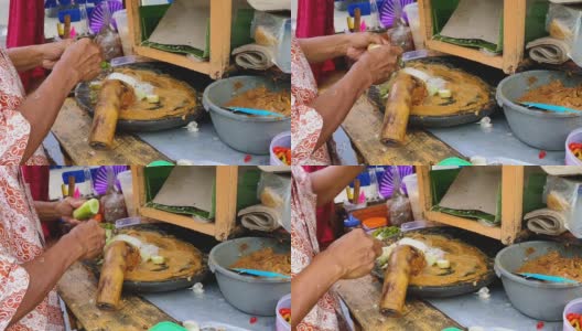 印尼食品高清在线视频素材下载