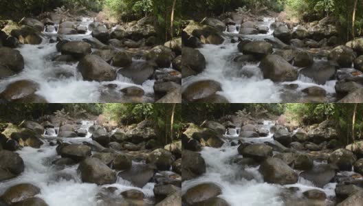 泰国国家公园的瀑布高清在线视频素材下载