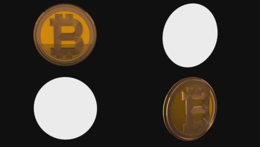 Bitcoin-gold风格高清在线视频素材下载