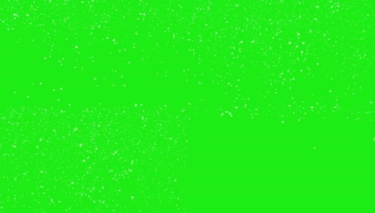 绿幕上的大雪高清在线视频素材下载