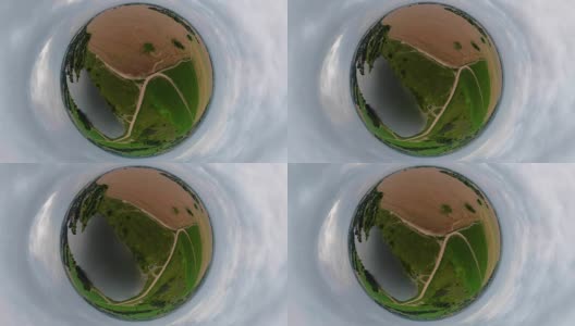 农村景观VR360高清在线视频素材下载