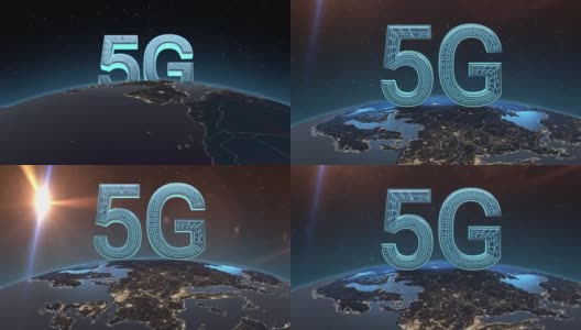 未来网络与技术5G无人机低光4k高清在线视频素材下载