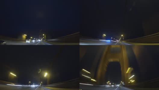 3 .金门大桥夜车高清在线视频素材下载