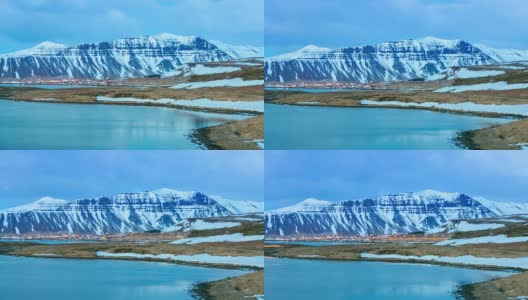 高清延时:山Snaefellsnes半岛，Grundarfjordur冰岛夜高清在线视频素材下载