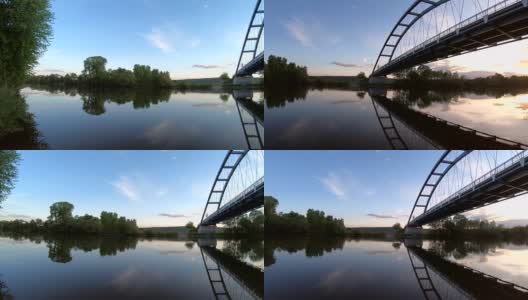 桥河主干道，德国，拜仁，投篮，4K高清在线视频素材下载