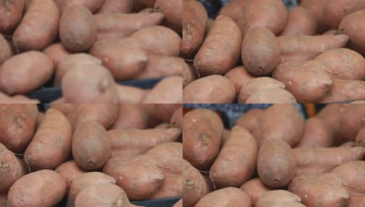 公开市场-展出的红薯高清在线视频素材下载