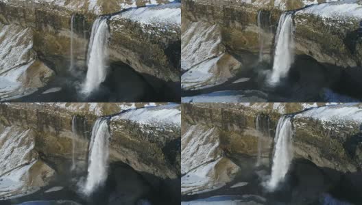 塞尔贾兰福斯瀑布高清在线视频素材下载