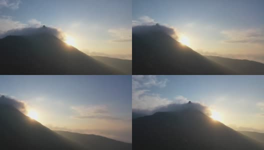 中国福建省福州市鼓山云海上的日出高清在线视频素材下载